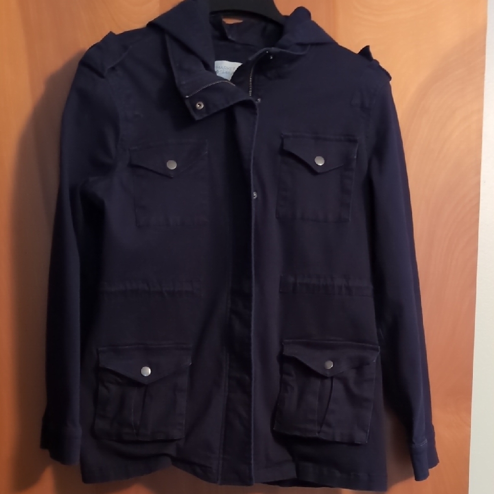 Market & Spruce Navy Utility Jacket